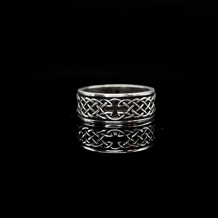 WorldNorse 925 Sterling Silver Celtic Cross Ring - image 6