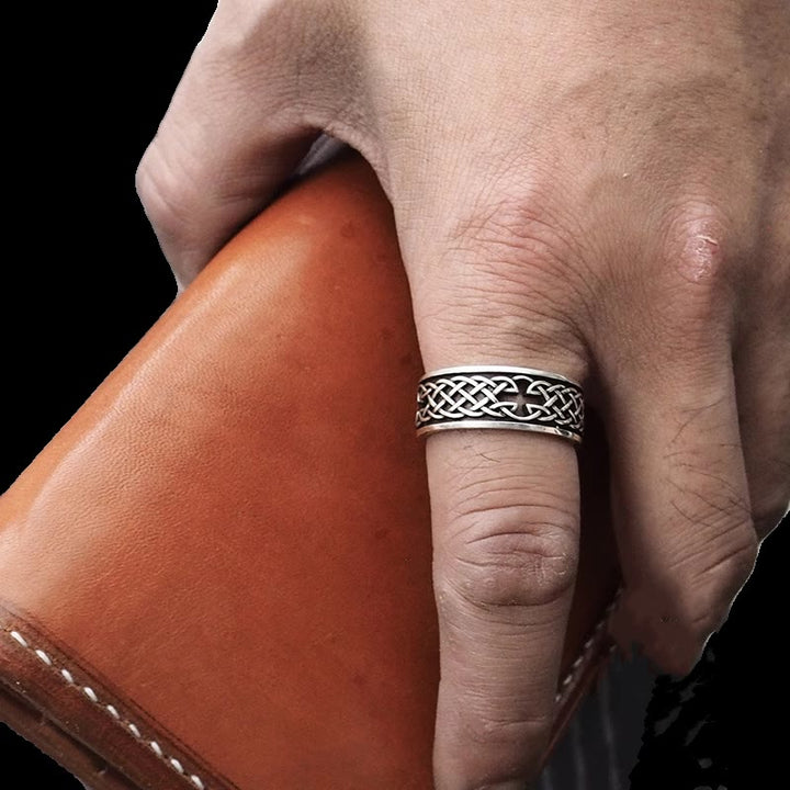 WorldNorse 925 Sterling Silver Celtic Cross Ring - image 1