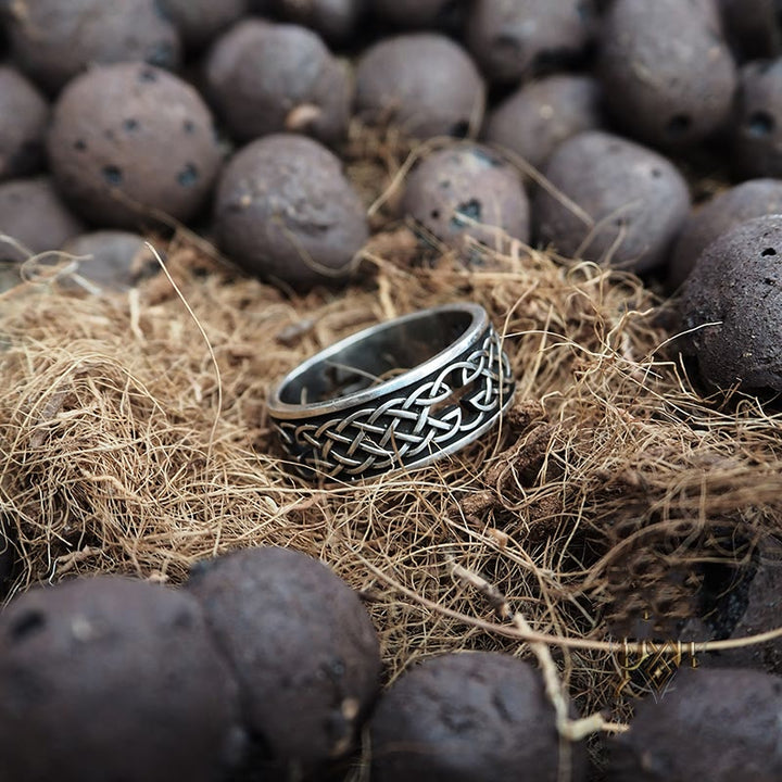 WorldNorse 925 Sterling Silver Celtic Cross Ring - image 3