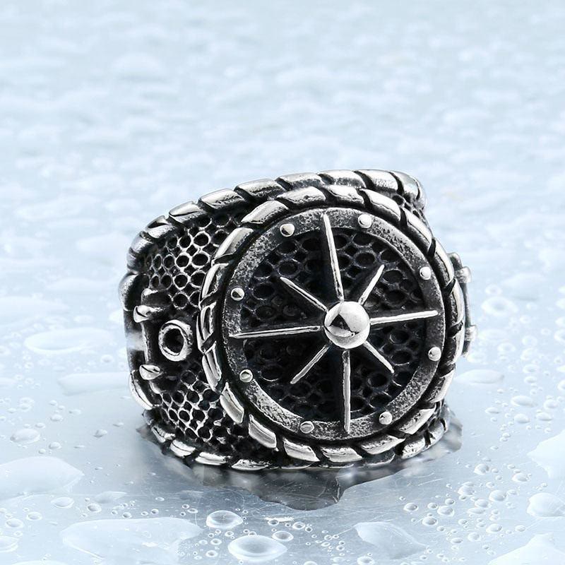 WorldNorse Anchor Aweigh Lighthouse Ship Ring - image 2