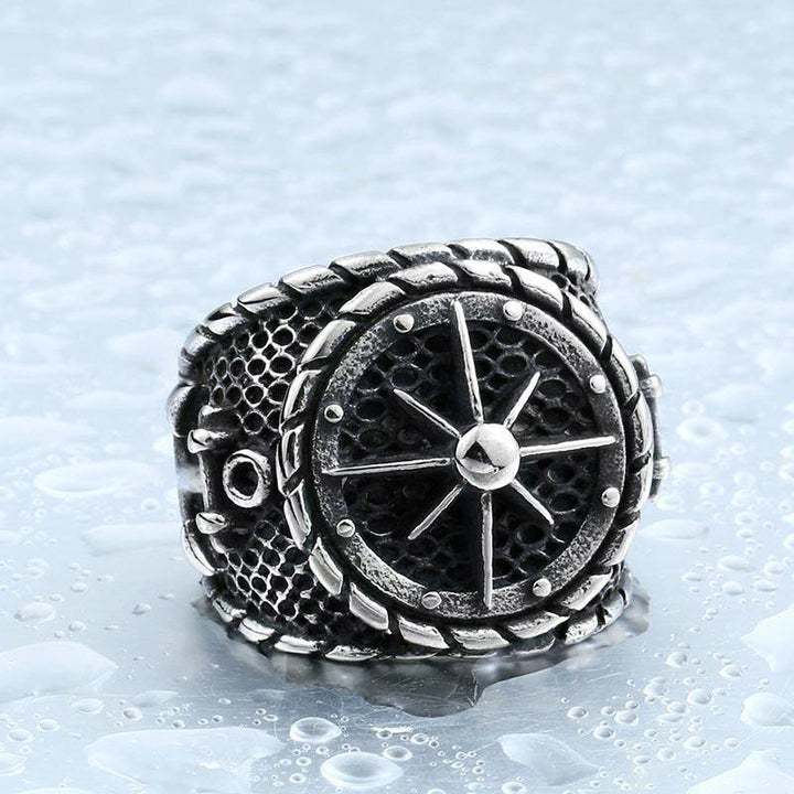 WorldNorse Anchor Aweigh Lighthouse Ship Ring - image 2