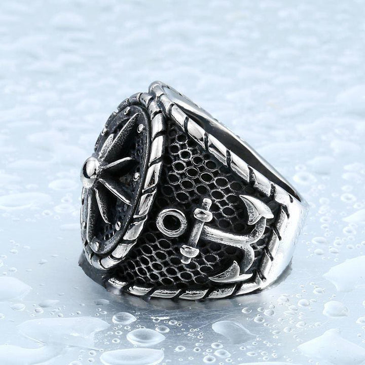 WorldNorse Anchor Aweigh Lighthouse Ship Ring - image 4
