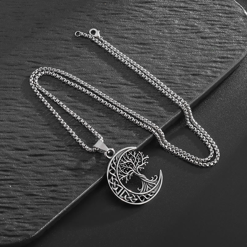 WorldNorse Celtic Knot With Yggdrasil Necklace - image 3