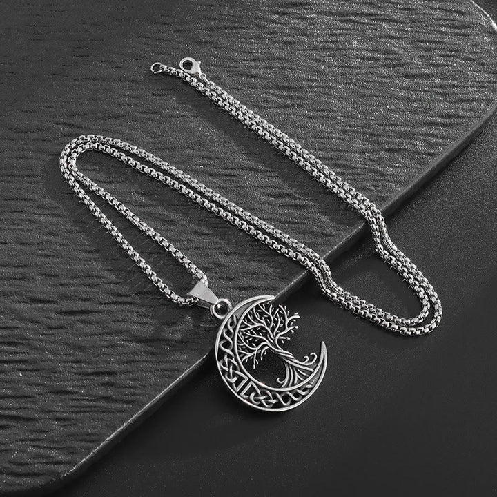 WorldNorse Celtic Knot With Yggdrasil Necklace - image 3