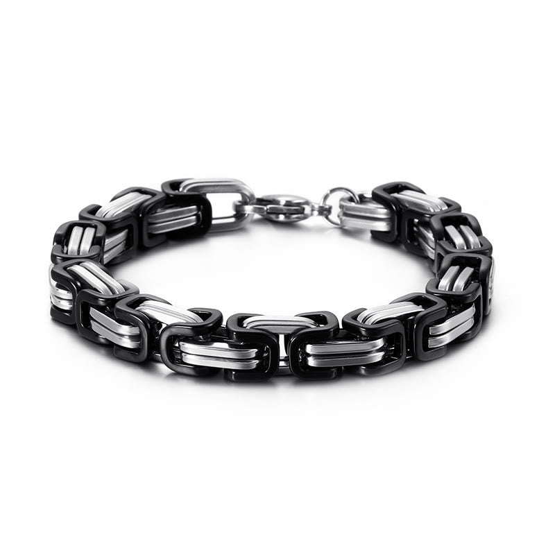 WorldNorse Multi-Size Titanium Steel Link Bracelet