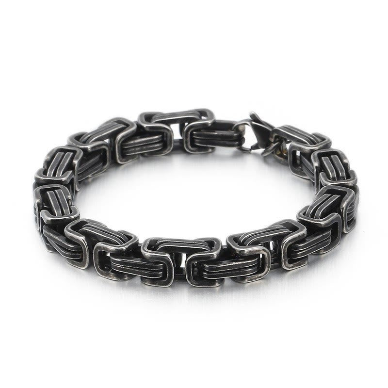 WorldNorse Multi-Size Titanium Steel Link Bracelet - image 0