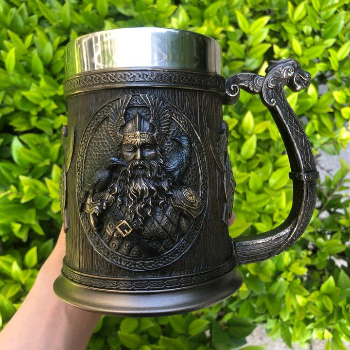 WorldNorse Viking Thor And Odin Beer Mug - image 5