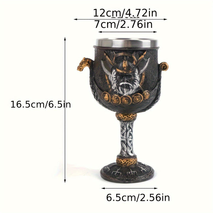 WorldNorse Viking Warrior Goblet - image 6