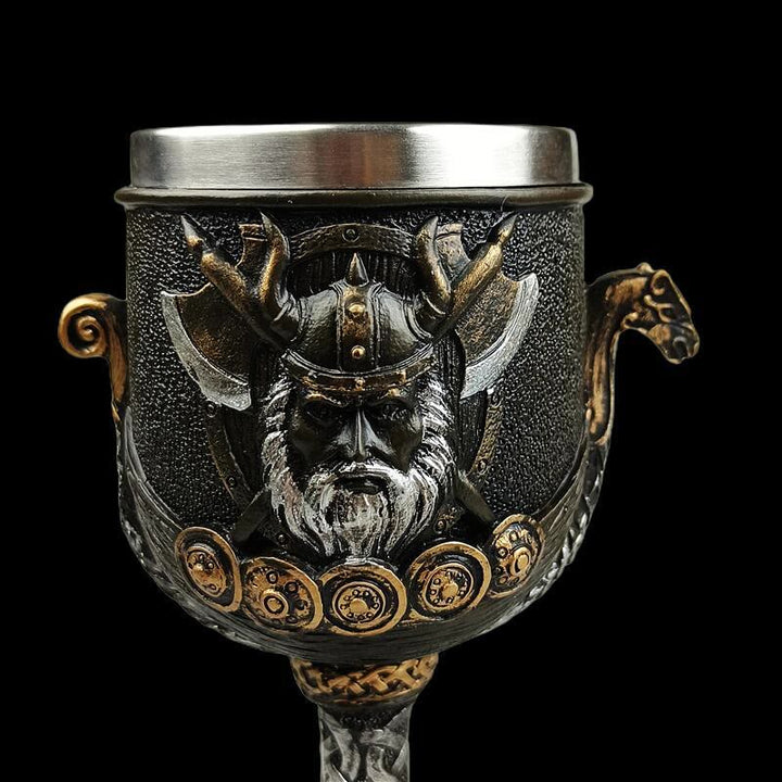 WorldNorse Viking Warrior Goblet - image 5