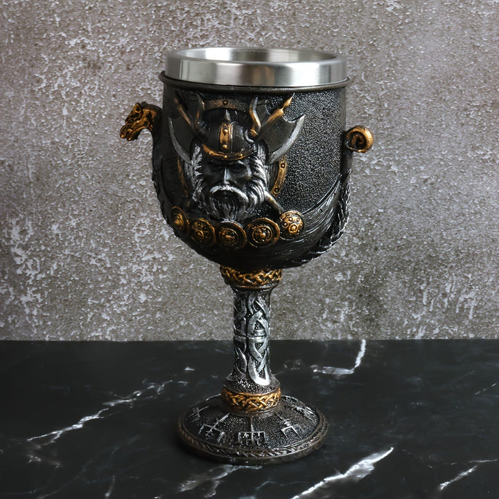 WorldNorse Viking Warrior Goblet - image 2