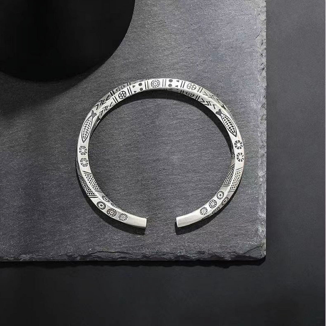 WorldNorse Nordic Silver Viking Bracelet - image 9