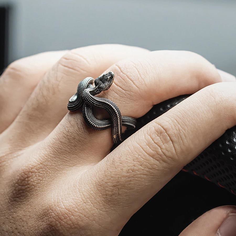 WorldNorse Unleash Your Fierce Side Twisted Viper Ring - image 2