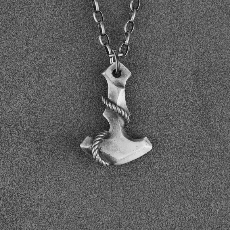 WorldNorse 999 Sterling Silver Anchor Necklace - image 3