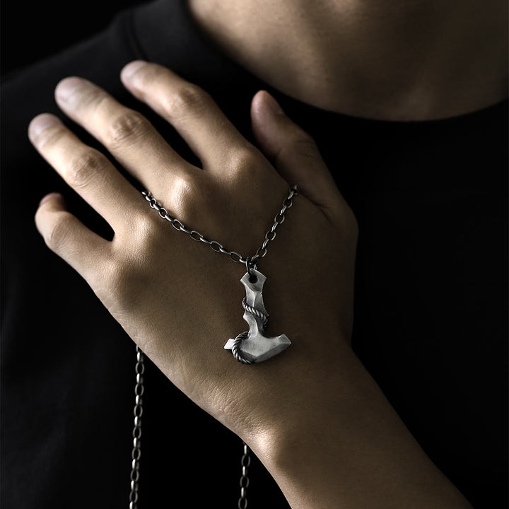 WorldNorse Handcrafted 999 Silver Anchor Necklace - image 8