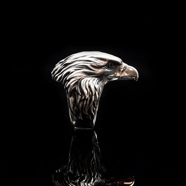 WorldNorse 925 Sterling Silver Raven Ring - image 4