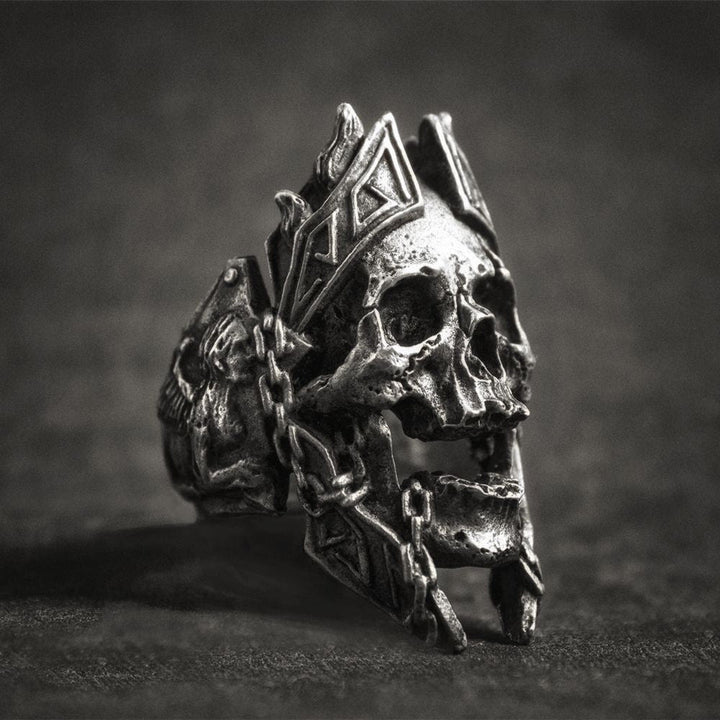 WorldNorse God Of War Ares Skull Ring