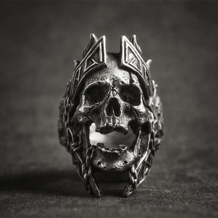 WorldNorse God Of War Ares Skull Ring