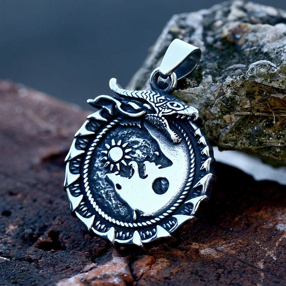 WorldNorse Jormungandr Surrounded Necklace - image 3