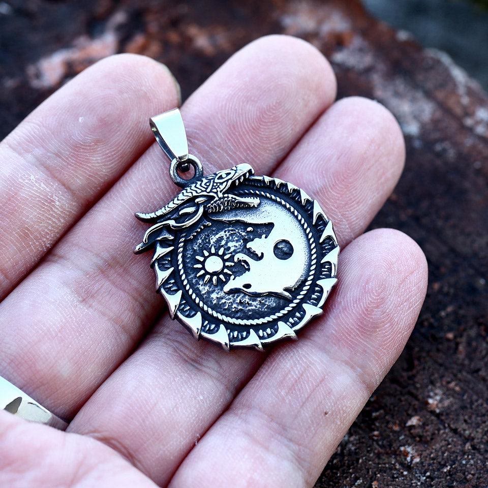 WorldNorse Jormungandr Surrounded Necklace - image 2