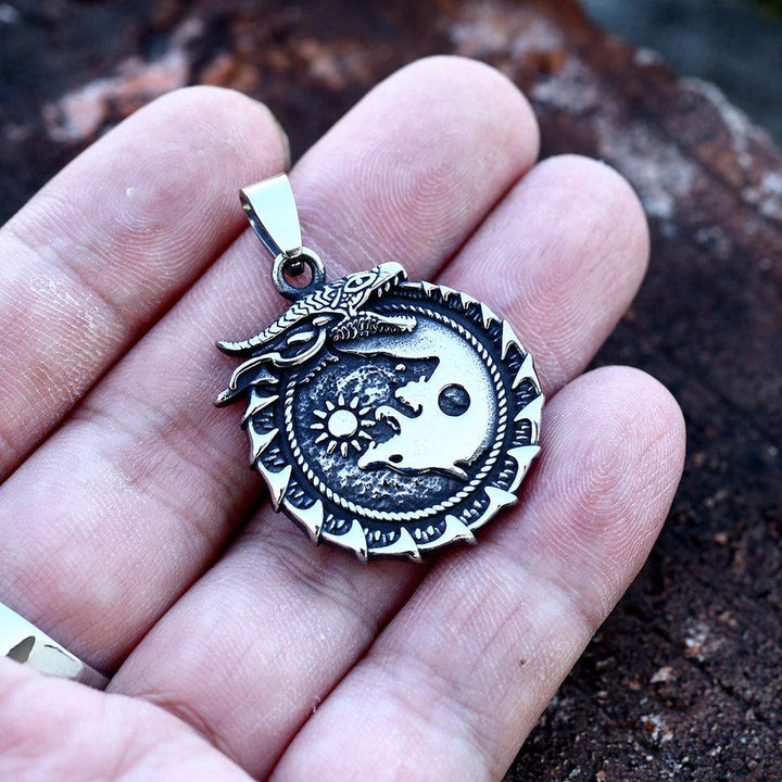 WorldNorse Jormungandr Surrounded Necklace - image 2