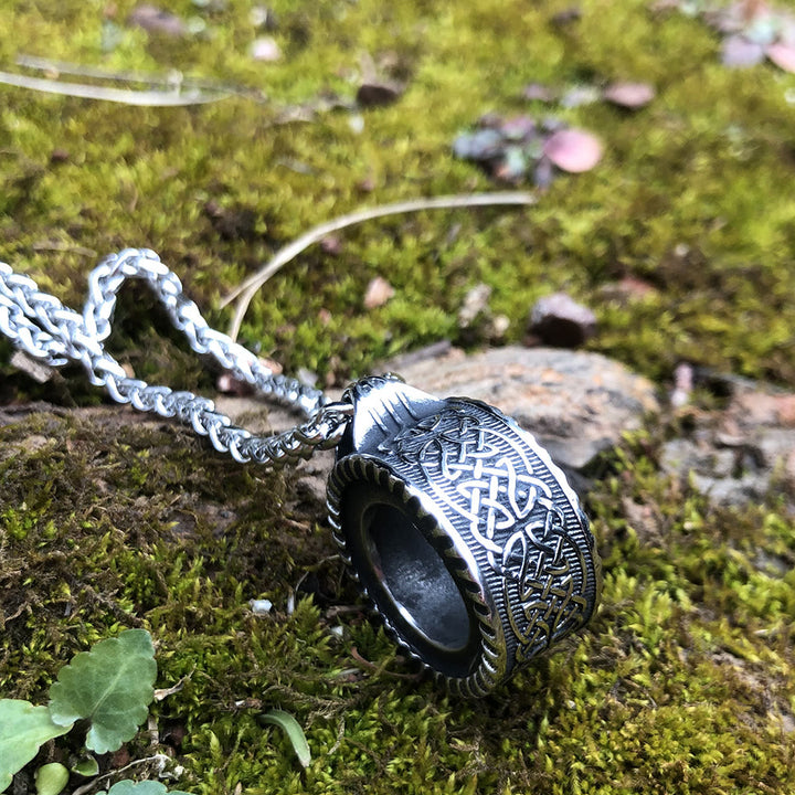 WorldNorse Celtic Knot Ring Pendant Necklace - Necklace - image 0