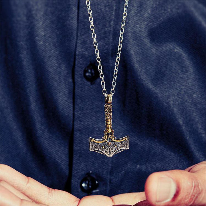 WorldNorse 925 Sterling Silver Mjolnir Necklace - image 6