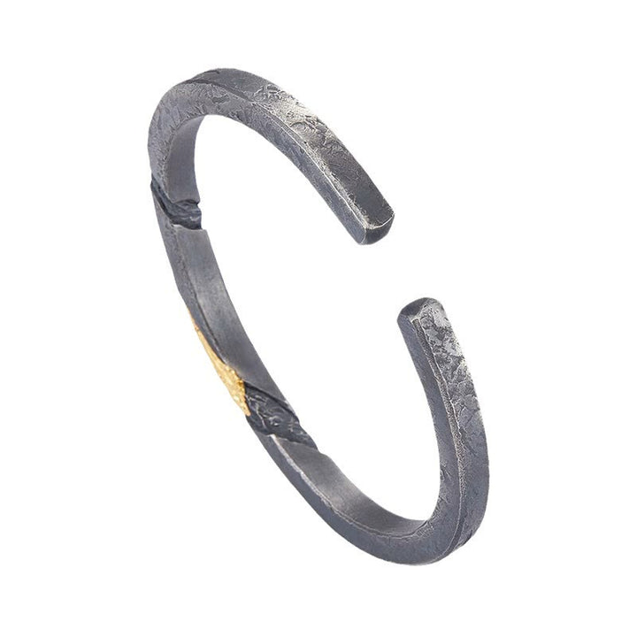 WorldNorse Flowing Fire Gold Inlay Adjustable Bracelet / Ring - image 4
