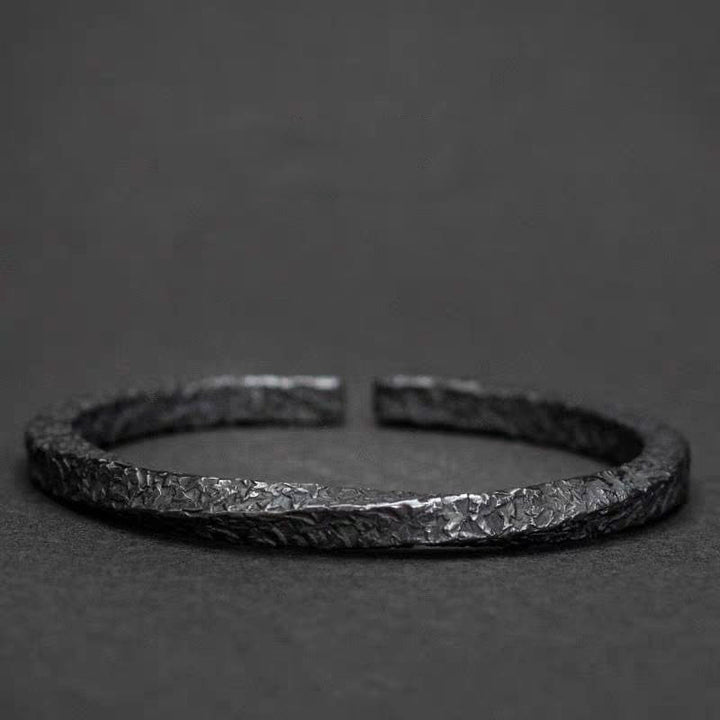 WorldNorse Flowing Fire Gold Inlay Adjustable Bracelet / Ring - Rattan Bracelet#Retro Silver - image 8