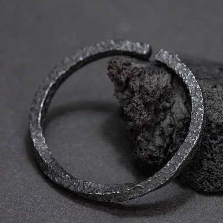 WorldNorse Flowing Fire Gold Inlay Adjustable Bracelet / Ring - image 11