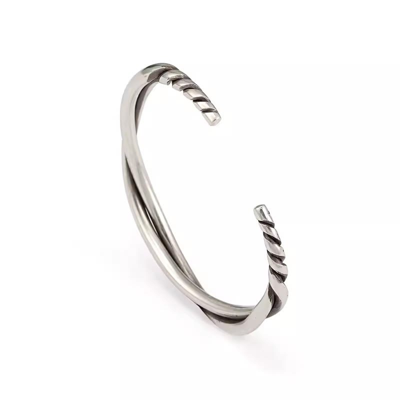 WorldNorse Handmade Twist Wire Open Bracelet - image 6