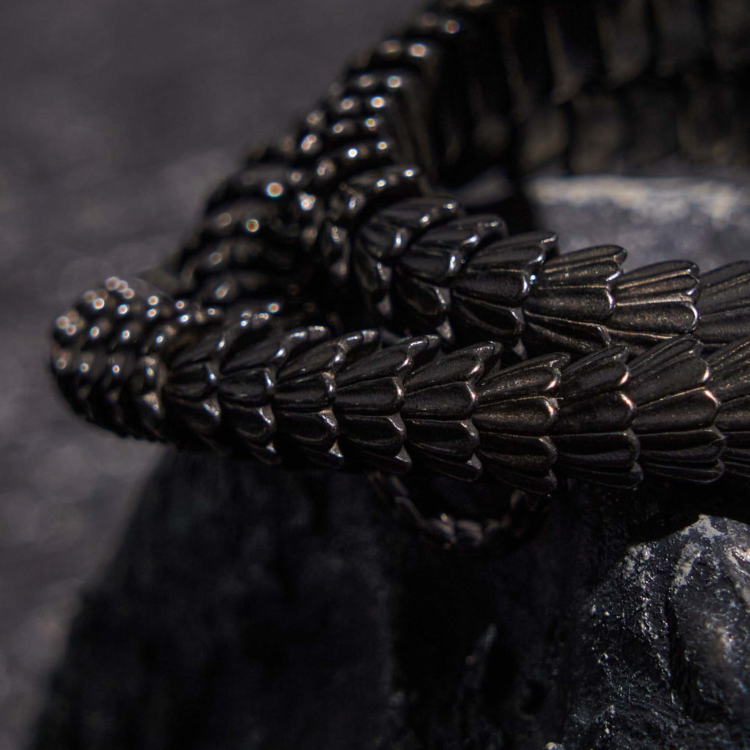 WorldNorse Vintage Stainless Steel Snake Chain Necklace & Bracelet - image 13