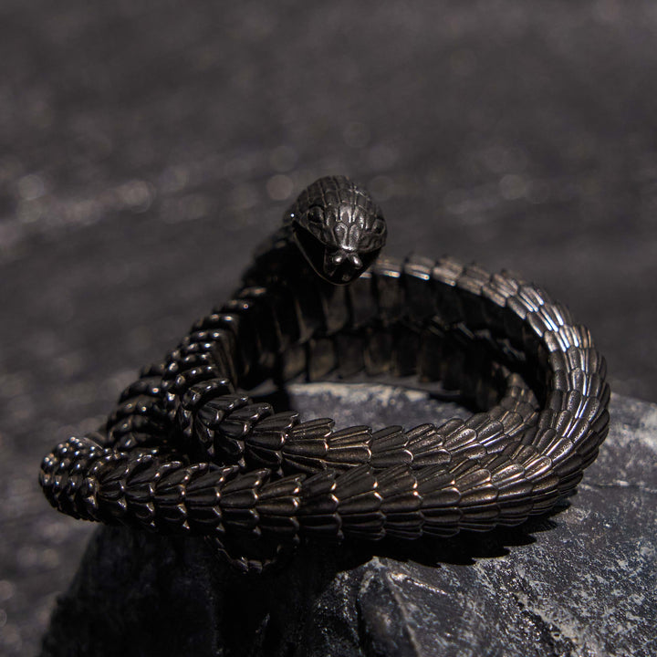 WorldNorse Vintage Stainless Steel Snake Chain Necklace & Bracelet - image 12