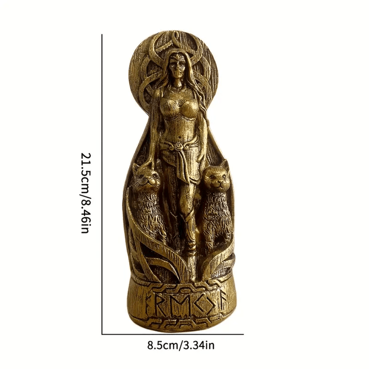 WorldNorse Freya Norse Goddess Altar Sculpture - image 8