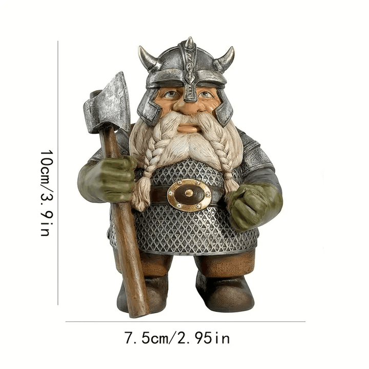 WorldNorse Victor Viking Axe Hammer Warrior Statue - image 7