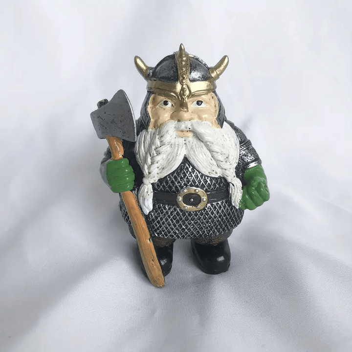 WorldNorse Victor Viking Axe Hammer Warrior Statue - image 8