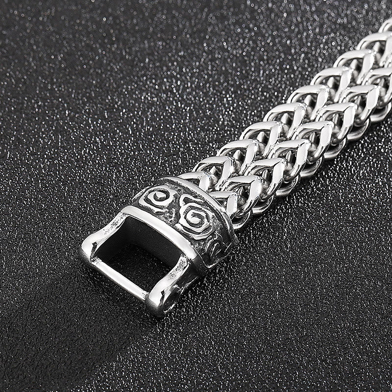 WorldNorse Norse Dragon Mesh Chain Bracelet - image 8