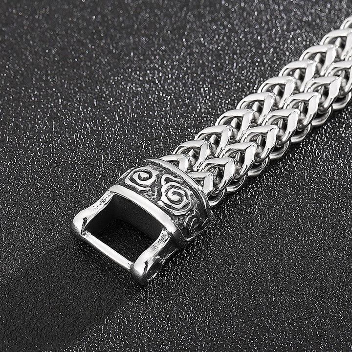 WorldNorse Norse Dragon Mesh Chain Bracelet - image 8
