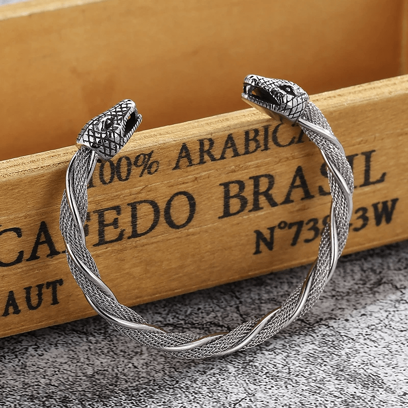 WorldNorse Double Headed Snake Bracelet - image 1