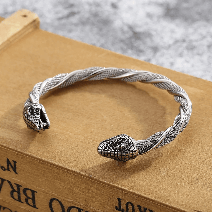 WorldNorse Double Headed Snake Bracelet - image 4