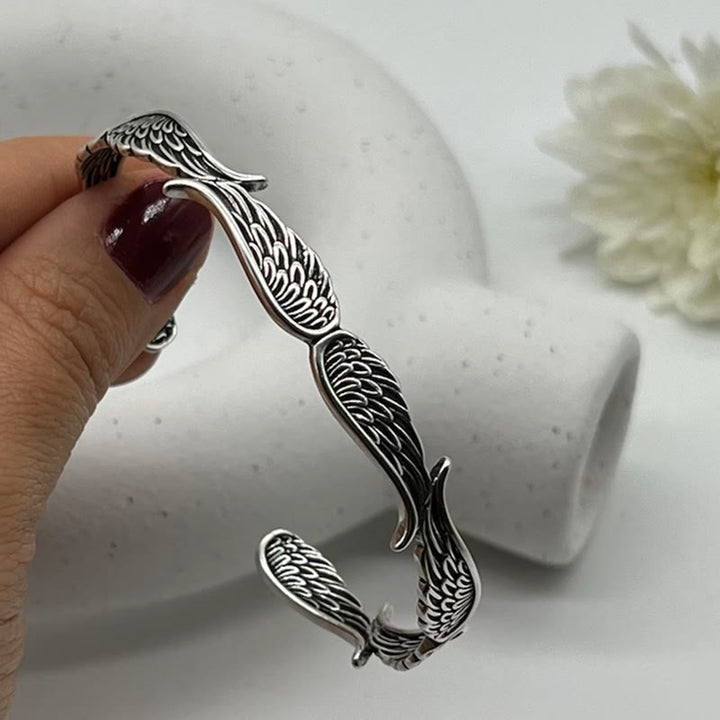 WorldNorse Angel Wings Vintage Style Bracelet - image 3