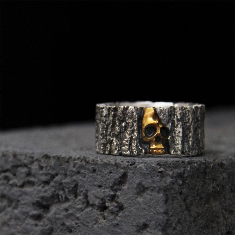 WorldNorse Immortality Skull Engraved Ring - image 3