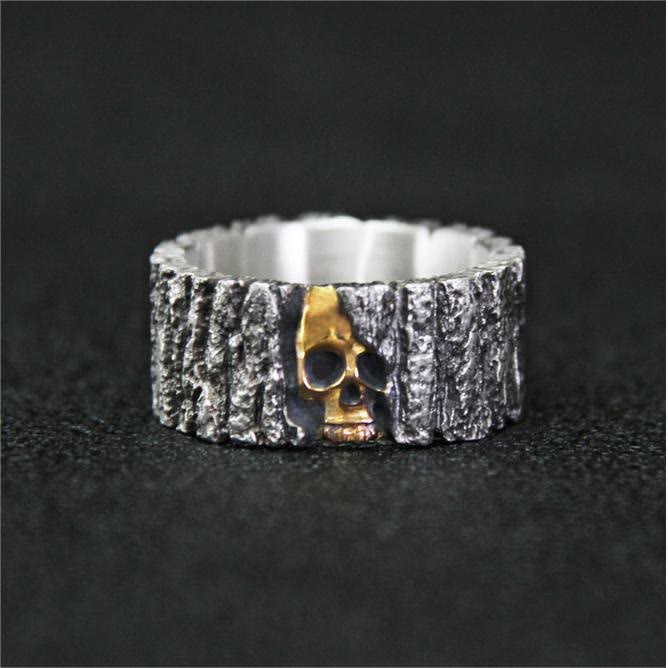 WorldNorse Immortality Skull Engraved Ring - image 5
