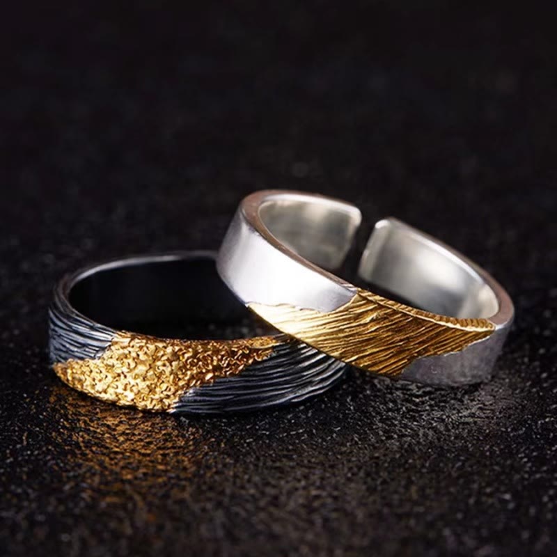 WorldNorse Firework Black Gold Ring - image 6