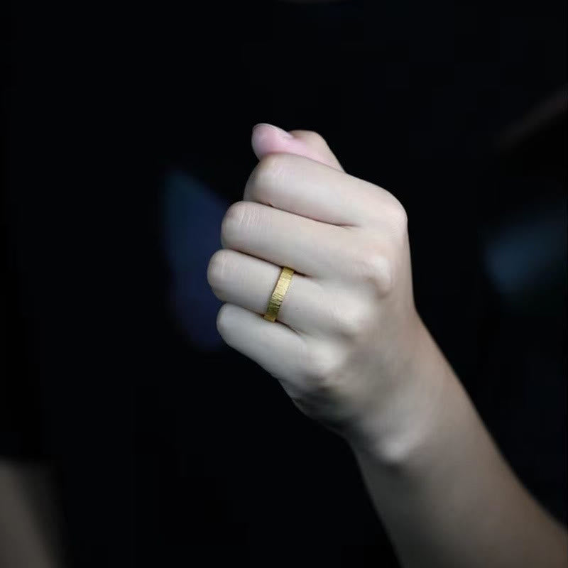 WorldNorse Vintage Bark Shape Ring - image 8