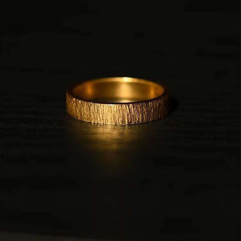 WorldNorse Vintage Bark Shape Ring - image 7