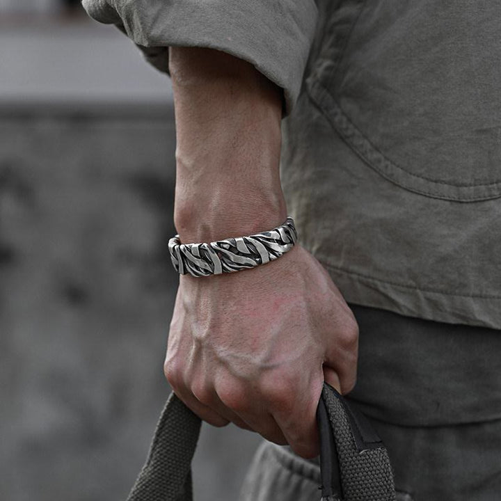 WorldNorse Vintage Faux Braided Bracelet - image 3