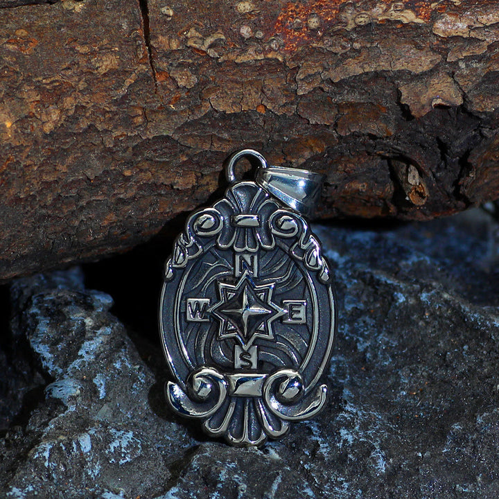 WorldNorse Nordic Compass Pendant Necklace - image 1