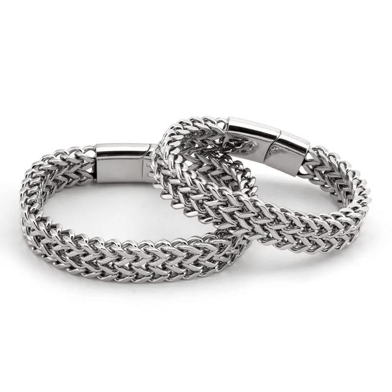 WorldNorse Classic Double Row Wheat Chain Bracelet - image 17