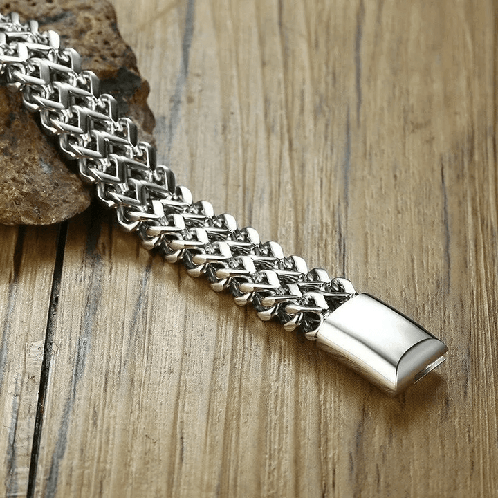 WorldNorse Classic Double Row Wheat Chain Bracelet - image 15