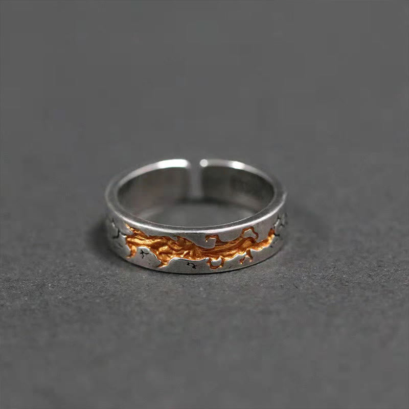 WorldNorse Vintage Burning Fire Ring - image 2